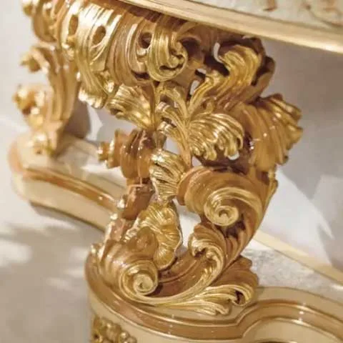 luxury gold leaf home furniture 1