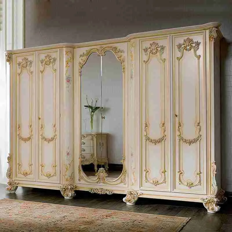 Custom 6-Door French Wardrobe | Stylish & Functional Design