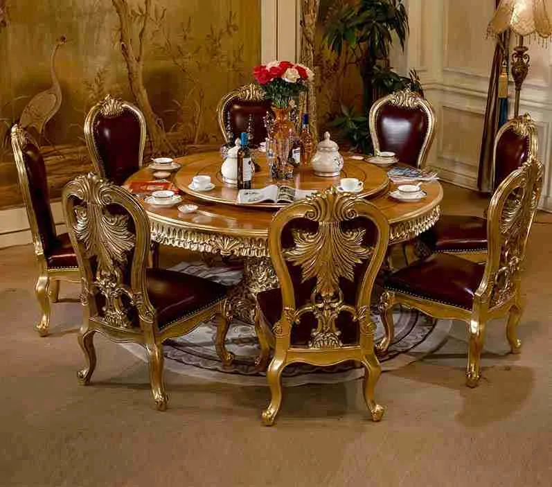 Luxury 60 inch round dining table