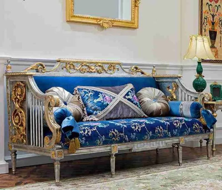 Luxury antique couch and chair