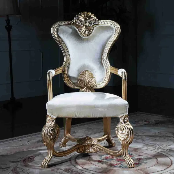 Elegant Custom Antique Dining Chairs with Arms | Order Today