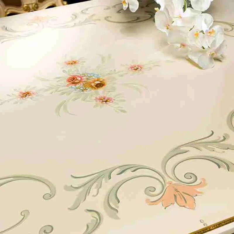 Hand-Painted Neoclassical Dining Table material texture – Dining tables design