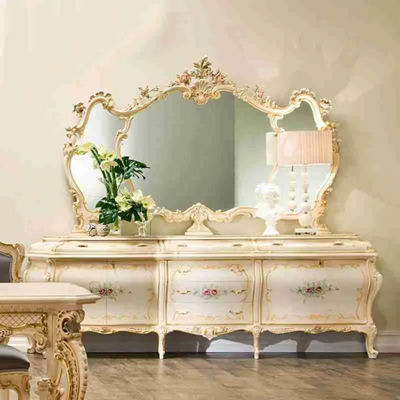 Wooden Sideboards with Mirrors & Drawers | Chic Storage Solutions