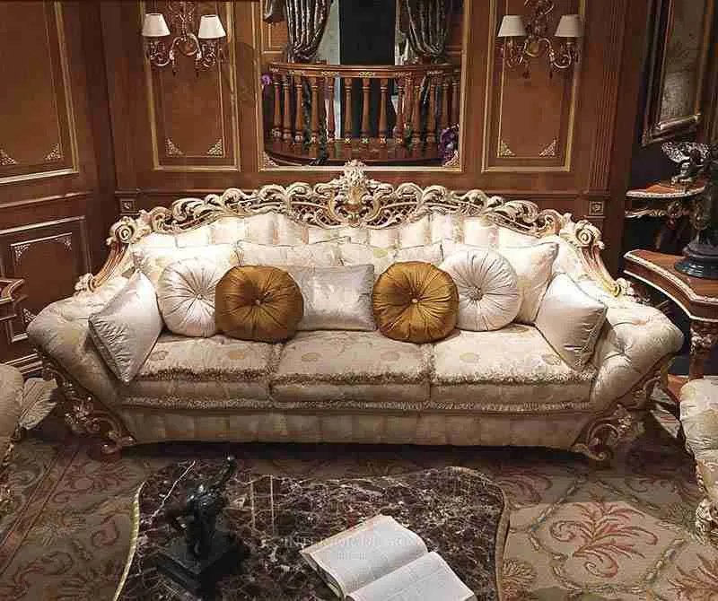 Luxury beige sofa