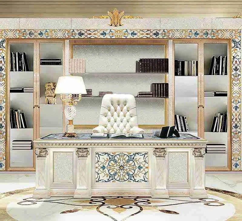 Marquetry Executive Desk