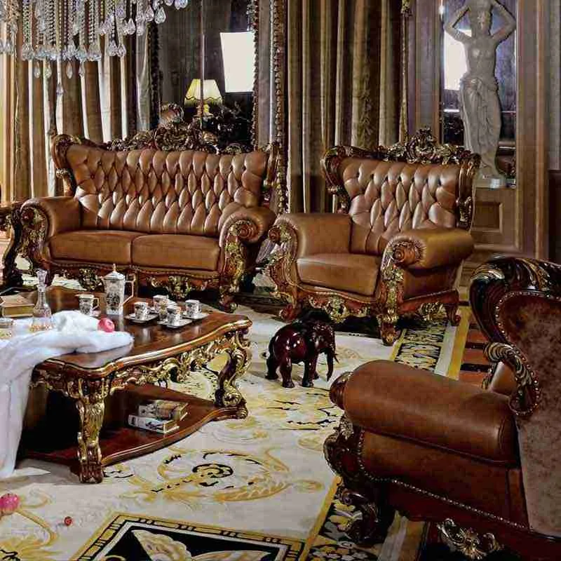 Luxury big brown sofa 3 Luxury big brown sofa - Image 3