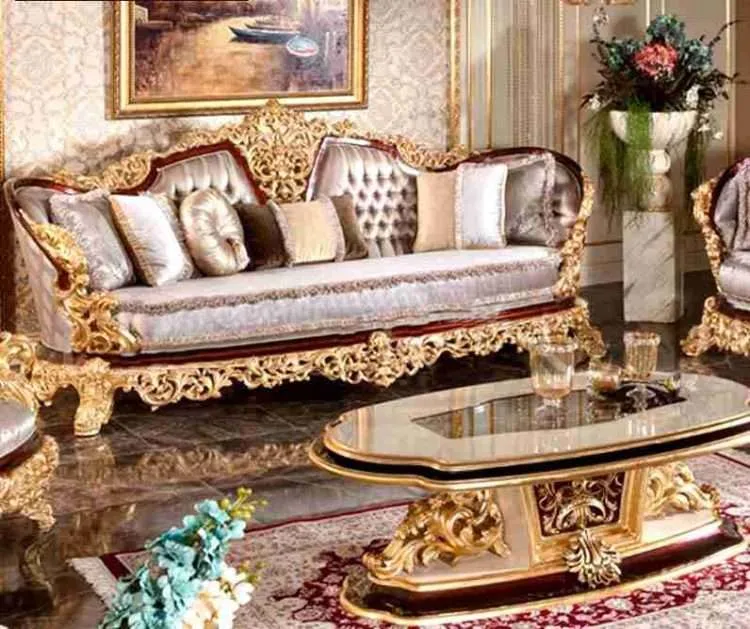 Elevate Your Living Room with Luxury Royal Sofa Sets - Image 4