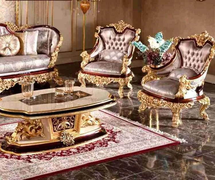 Elevate Your Living Room with Luxury Royal Sofa Sets - Image 3