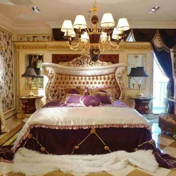 Luxury california king bed frame