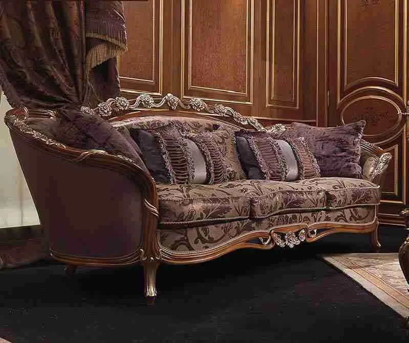 Custom Victorian Antique Fabric Sofas | Classic Elegance Awaits
