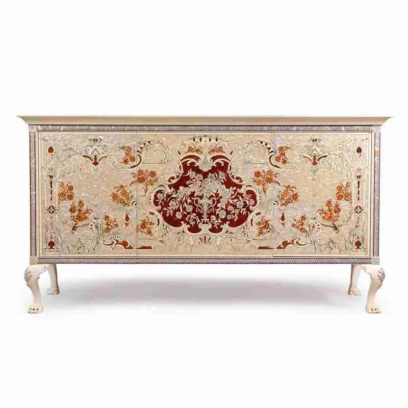 Luxury console table with storage