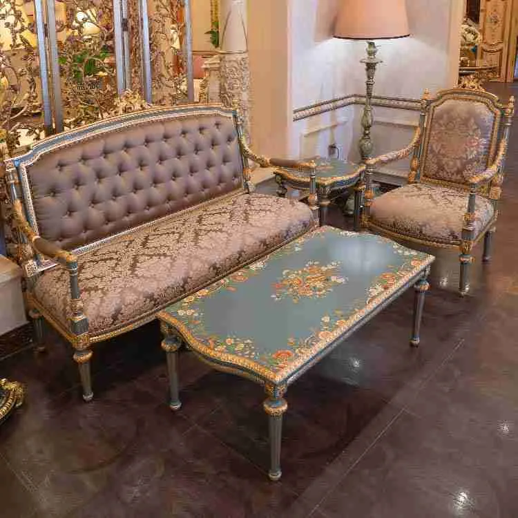 French Vintage Fabric Sofas for Sale | Timeless Charm Awaits