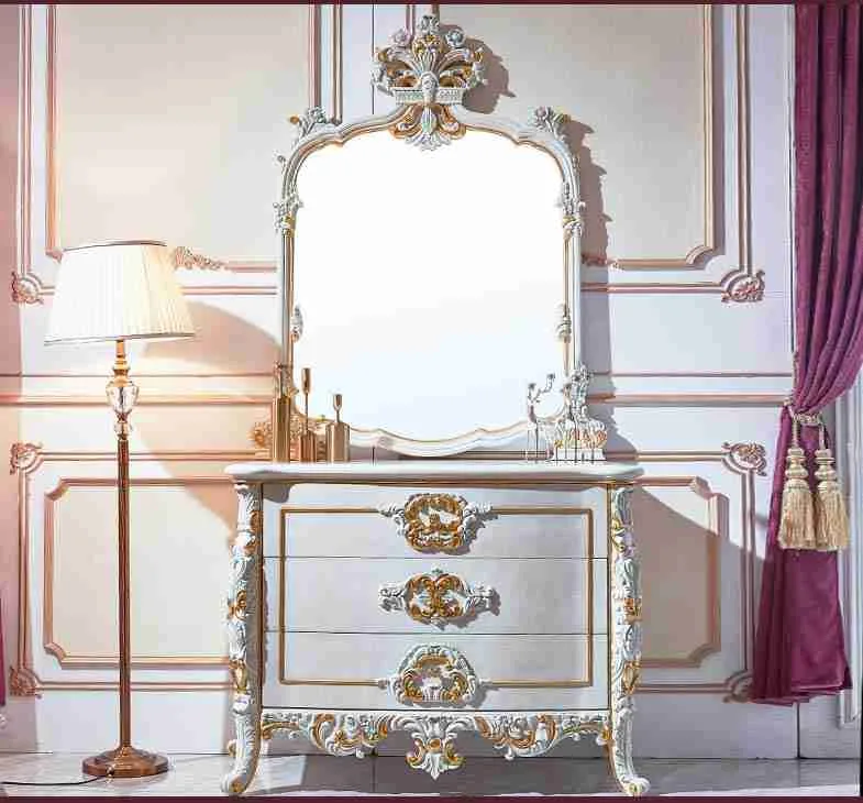 Vintage Rococo Dressing Table | Timeless Beauty Awaits