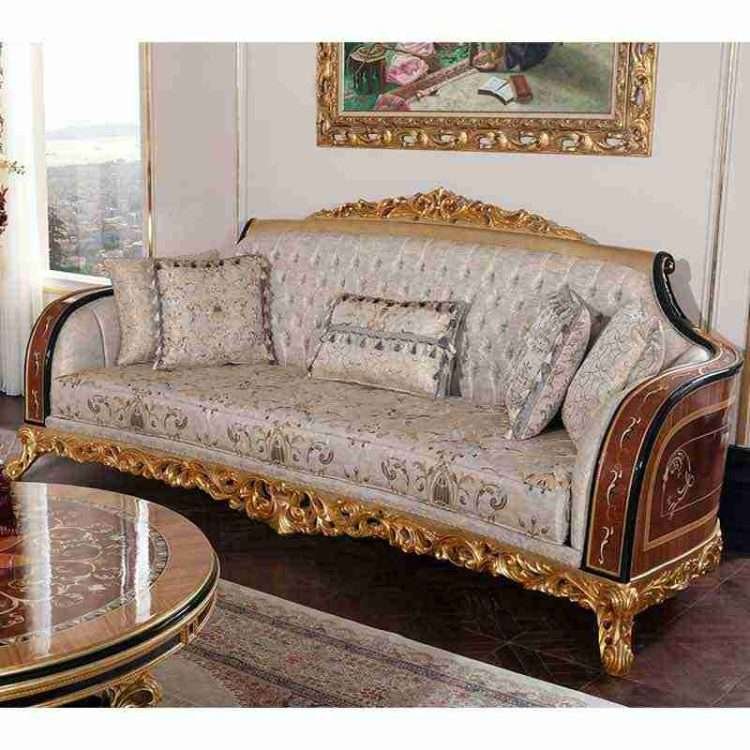 Antique Fabric Sofa Set | Elevate Your Living Room Today - Image 2