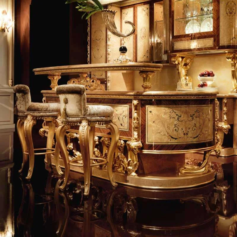 Traditional Wooden Bar Table | Add Rustic Charm to Your Home material texture – Wine cabinets & Bar tables design