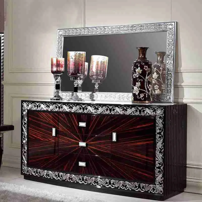 Stylish Console Tables with Mirrors & Storage