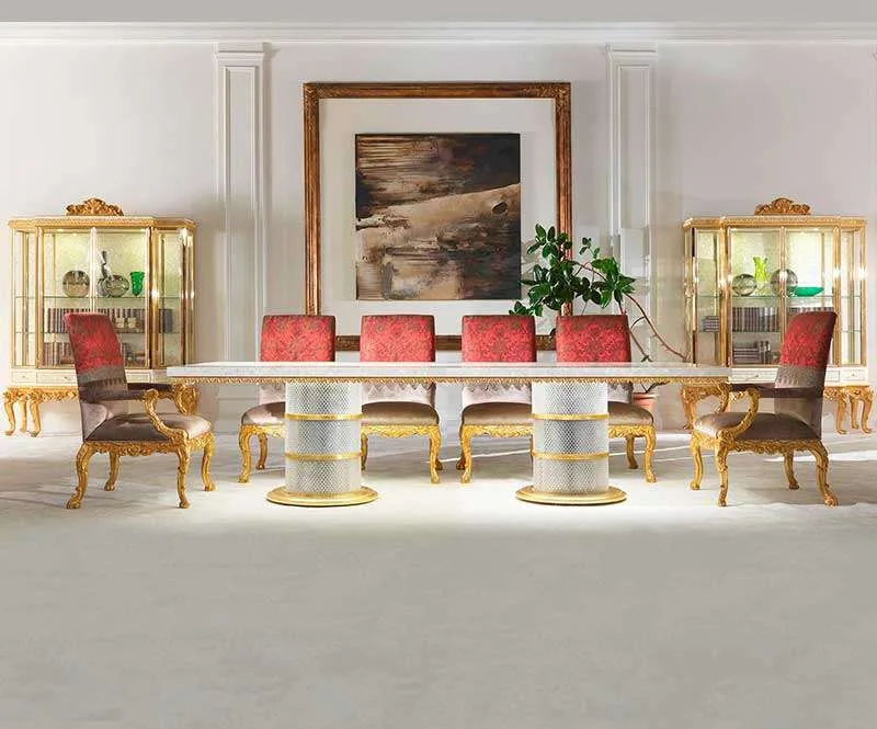 Classic Modern Dining Table for 10 seats