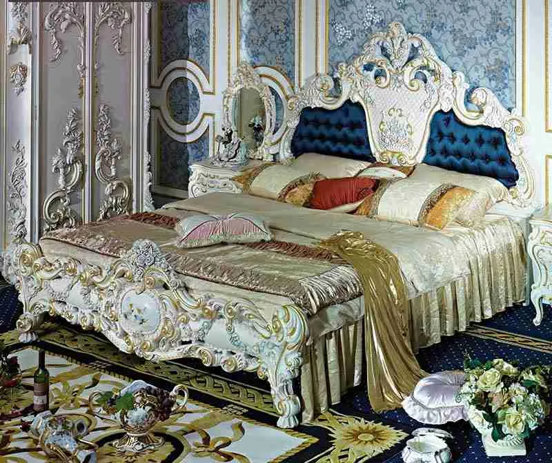 Luxury double king bed