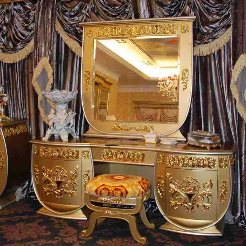 Luxury dressing table with storage