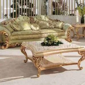 Luxury emerald green sofa