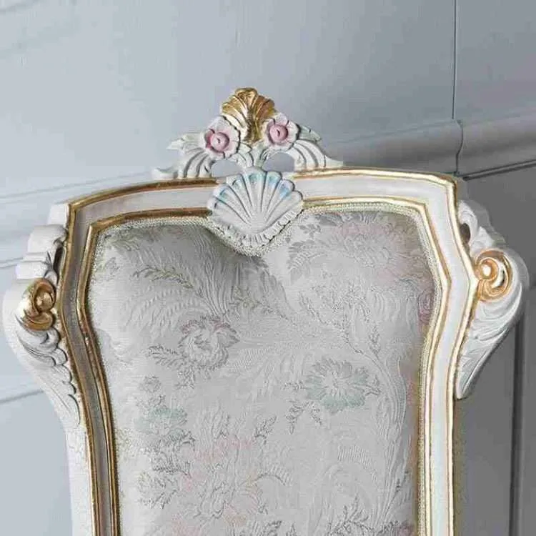 French Provincial Fabric Chairs | Elevate Your Living Space - Image 2