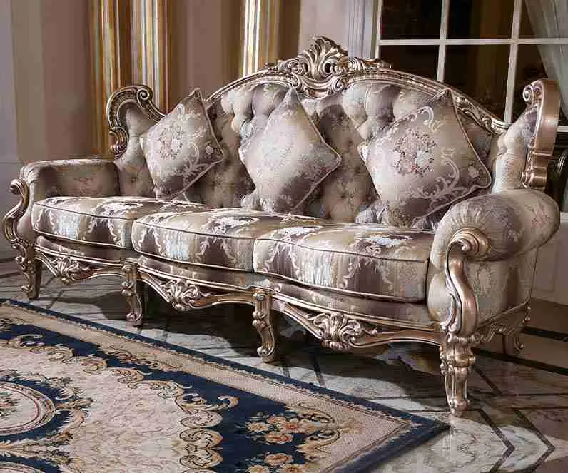 Luxury french antique couch