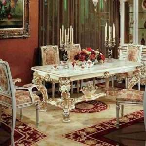 Luxury french dining table set