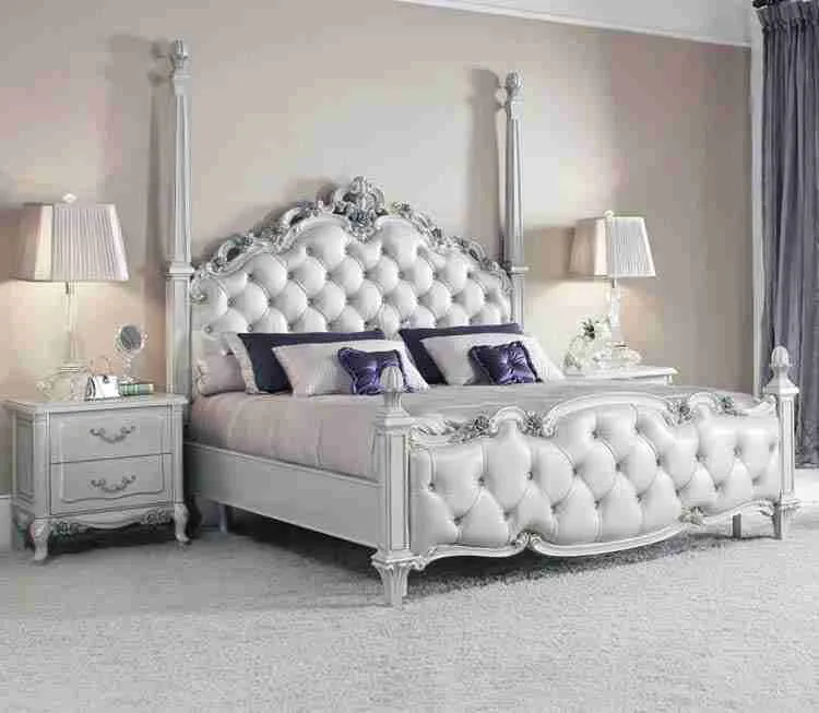 Luxury girls kid bed