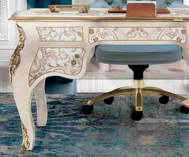 Handcrafted Ergonomic Desk Chair for Luxurious Comfort - Image 2