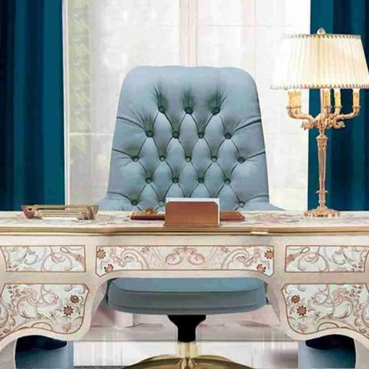 Handcrafted Ergonomic Desk Chair for Luxurious Comfort - Image 3