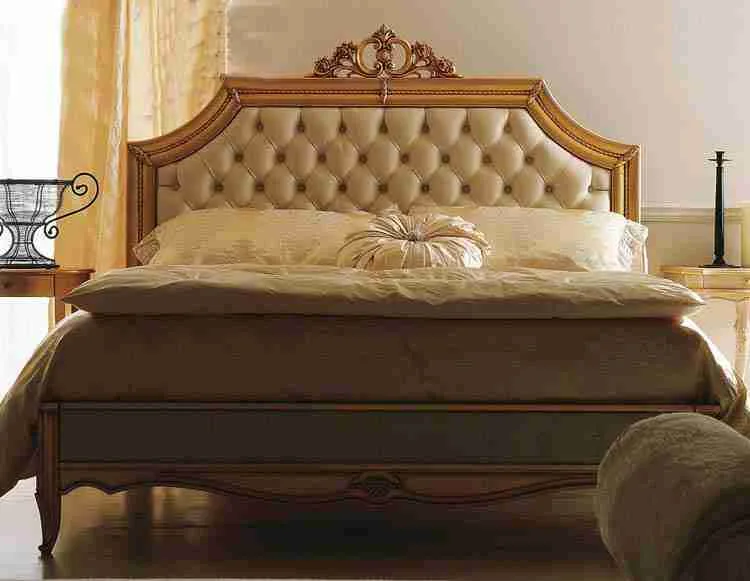 Luxury kid bed with solid wood material texture – Beds design