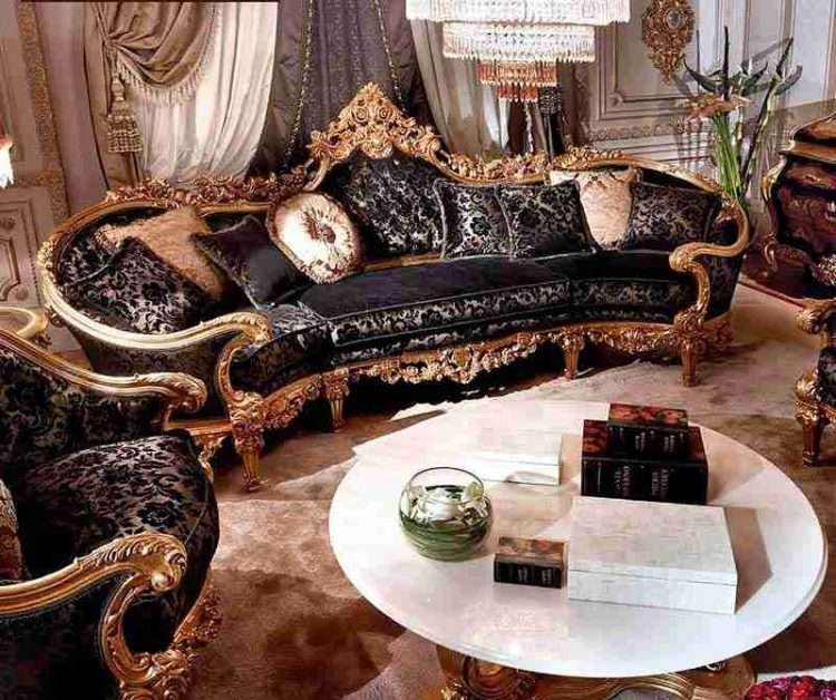 Luxury living room couch designs 1