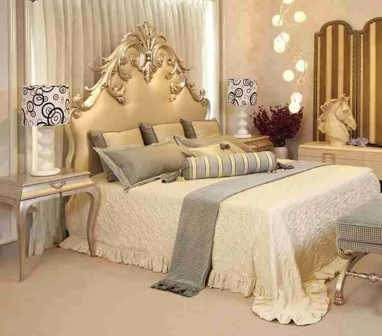 Luxury princess bed frame