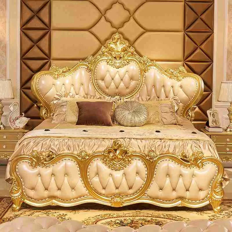 Luxury queen bed frame