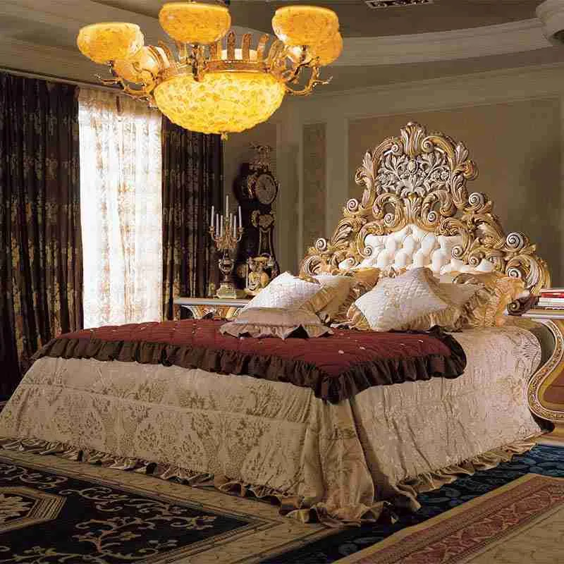 Luxury queen double bed