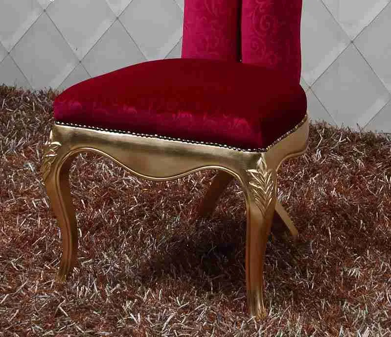 Luxury red chair for bedroom material texture – Accent Chairs design