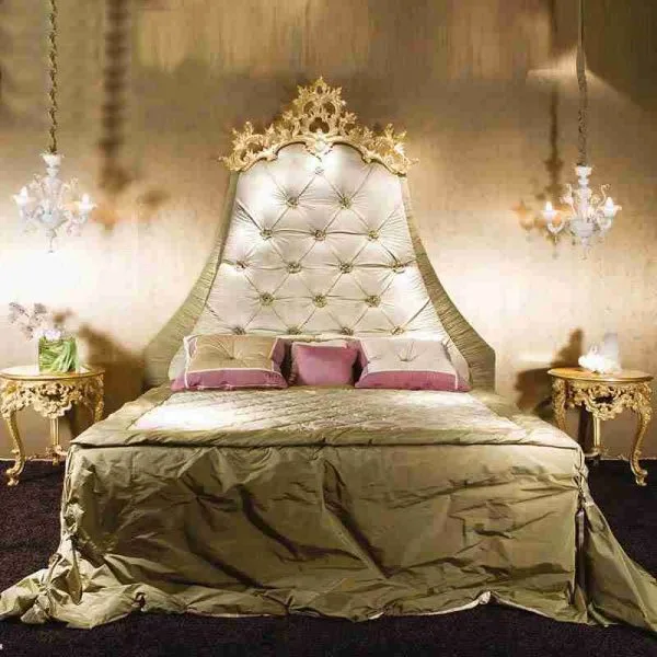 Luxury single bed frame