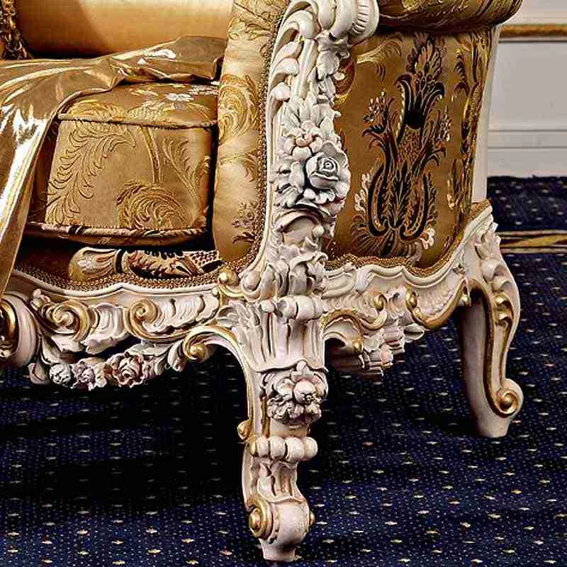 Luxury single sofa chair craftsmanship close-up – Sofas & Couchs design