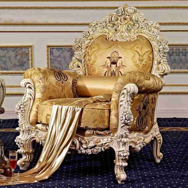 Luxury single sofa chair