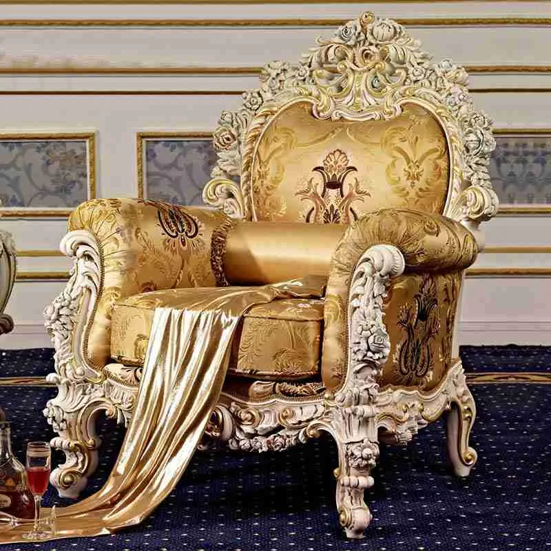 Luxury single sofa chair
