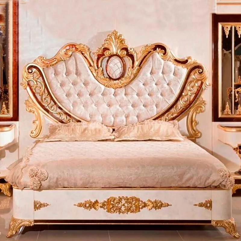 Discover Timeless Beauty with Antique Solid Wood Beds