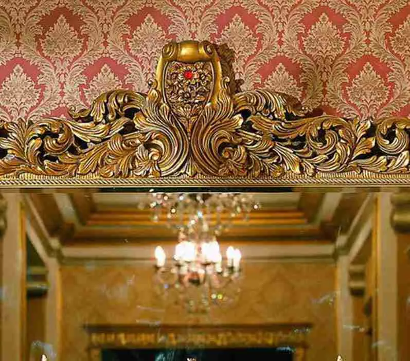 Luxury solid wood console table material texture – Console tables design