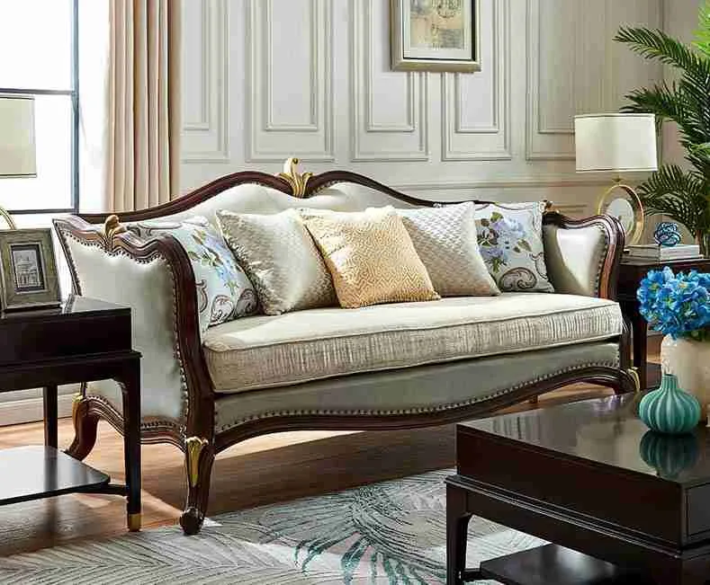 Luxury solid wood sofa frame