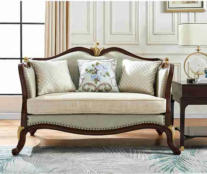 Luxury solid wood sofa frame detail view – Sofas & Couchs design