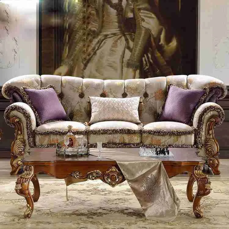 Bespoke Victorian Fabric Couch | Luxury Meets Tradition