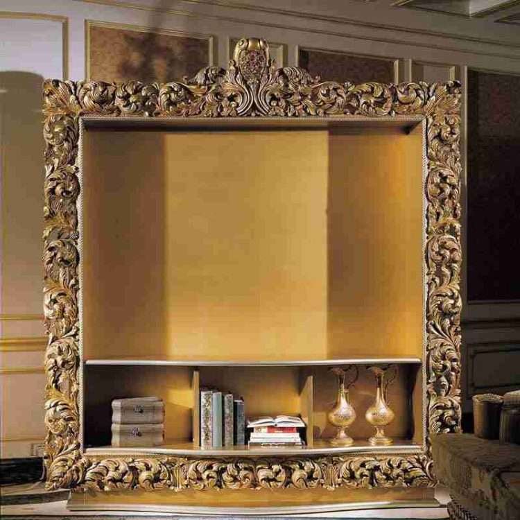 Luxury book shelf tv stand