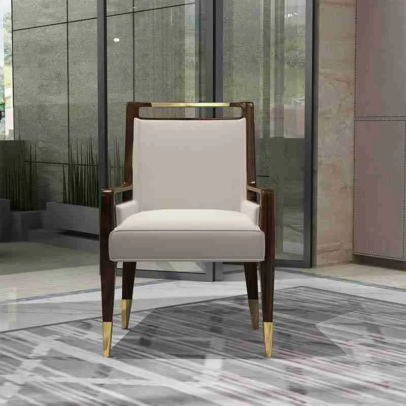 Classic Upholstered Dining Chairs with Arms | Comfort & Elegance