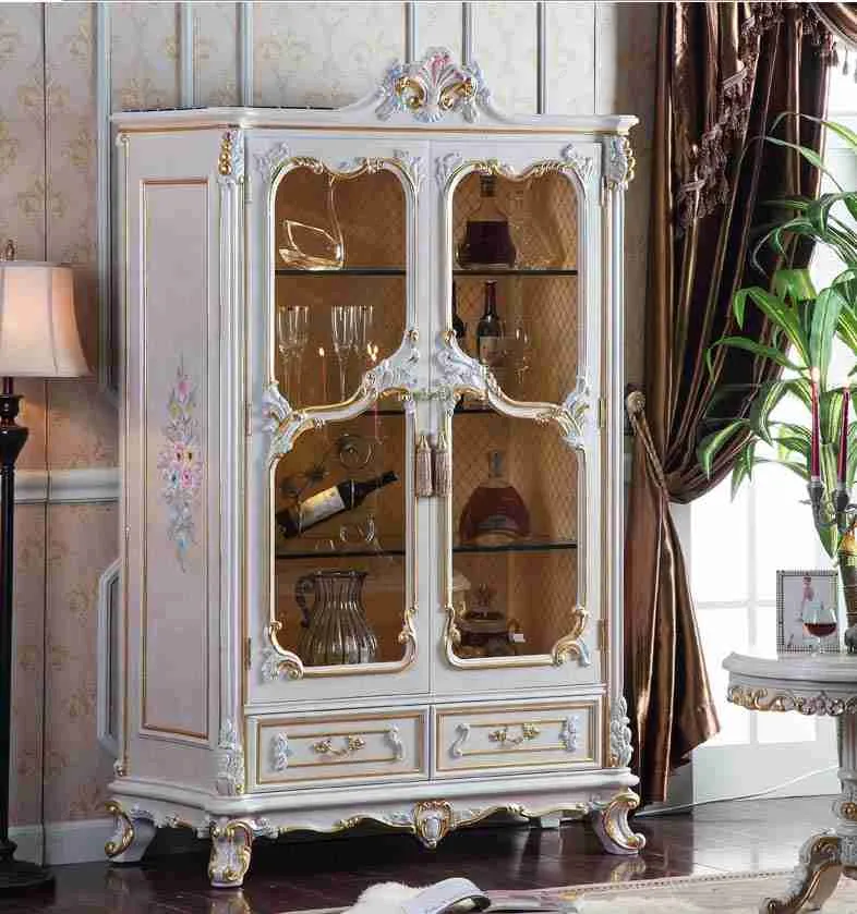 Vintage White Display Case | Enhance Your Home Decor Today