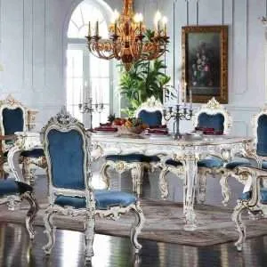 Elegant French Dining Table and Chairs | Transform Your Space