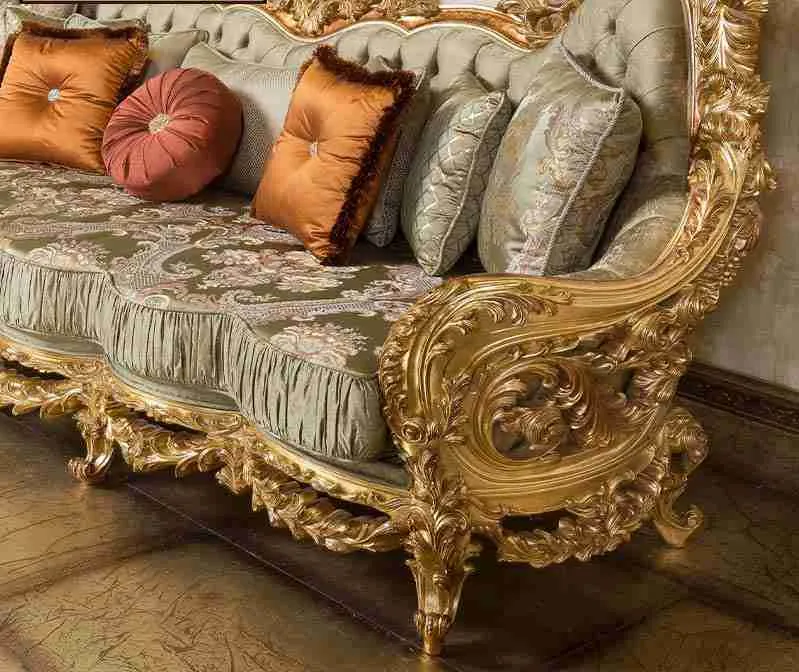 Transform Your Living Room with a Timeless Antique Royal Sofa detail view – Sofas & Couchs design